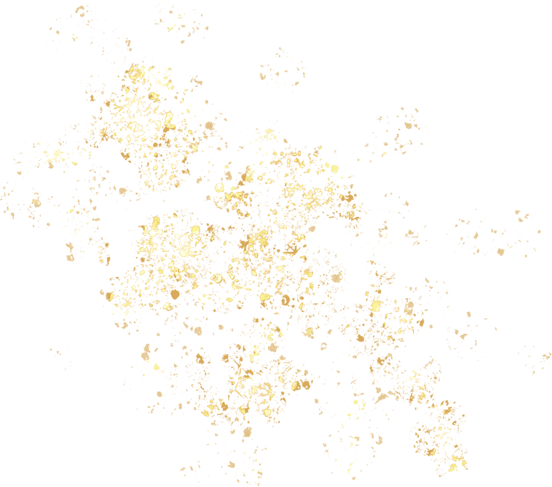 Gold Metallic Sparkle Overlay